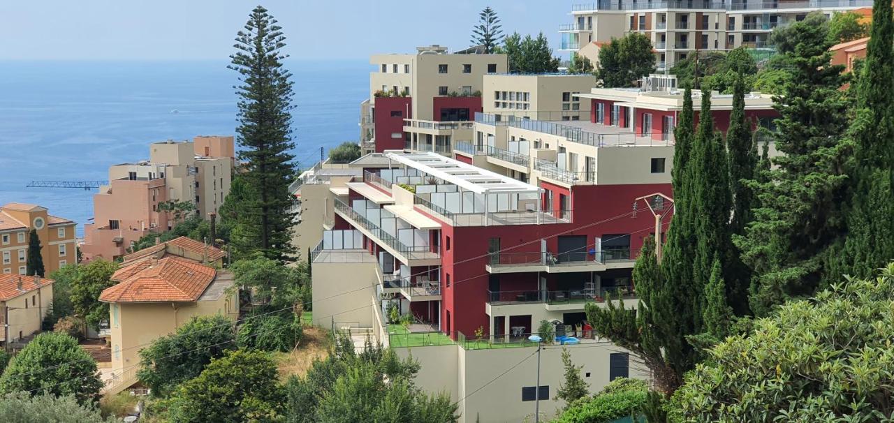 Ferienwohnung Monaco View, Pool, Garage, 100 M2 Terrace Beausoleil Exterior foto