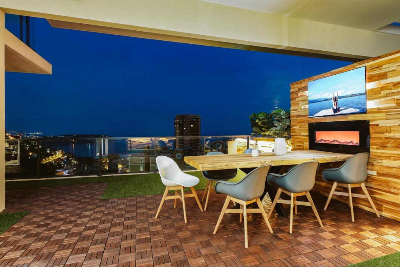 Ferienwohnung Monaco View, Pool, Garage, 100 M2 Terrace Beausoleil Exterior foto