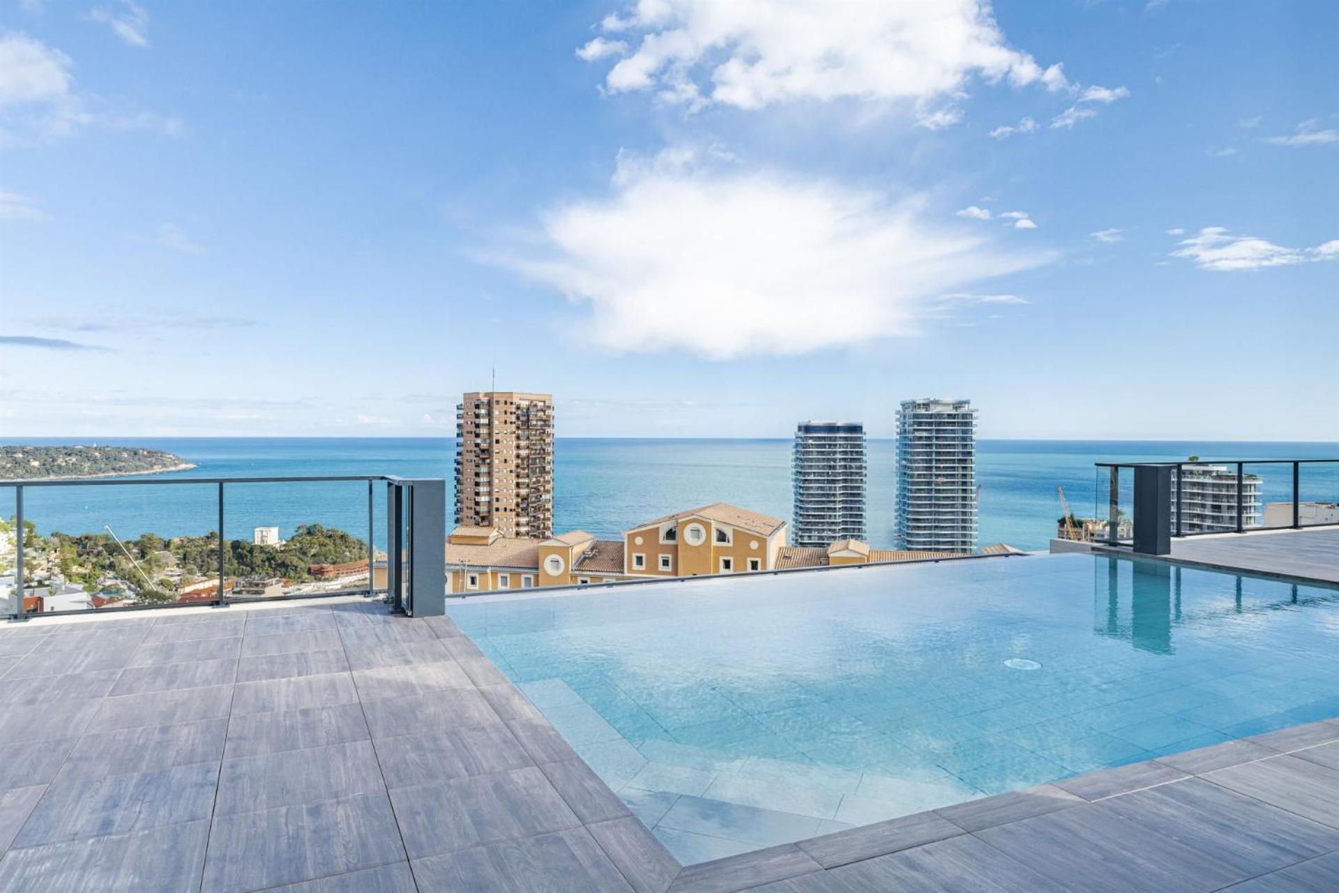 Ferienwohnung Monaco View, Pool, Garage, 100 M2 Terrace Beausoleil Exterior foto