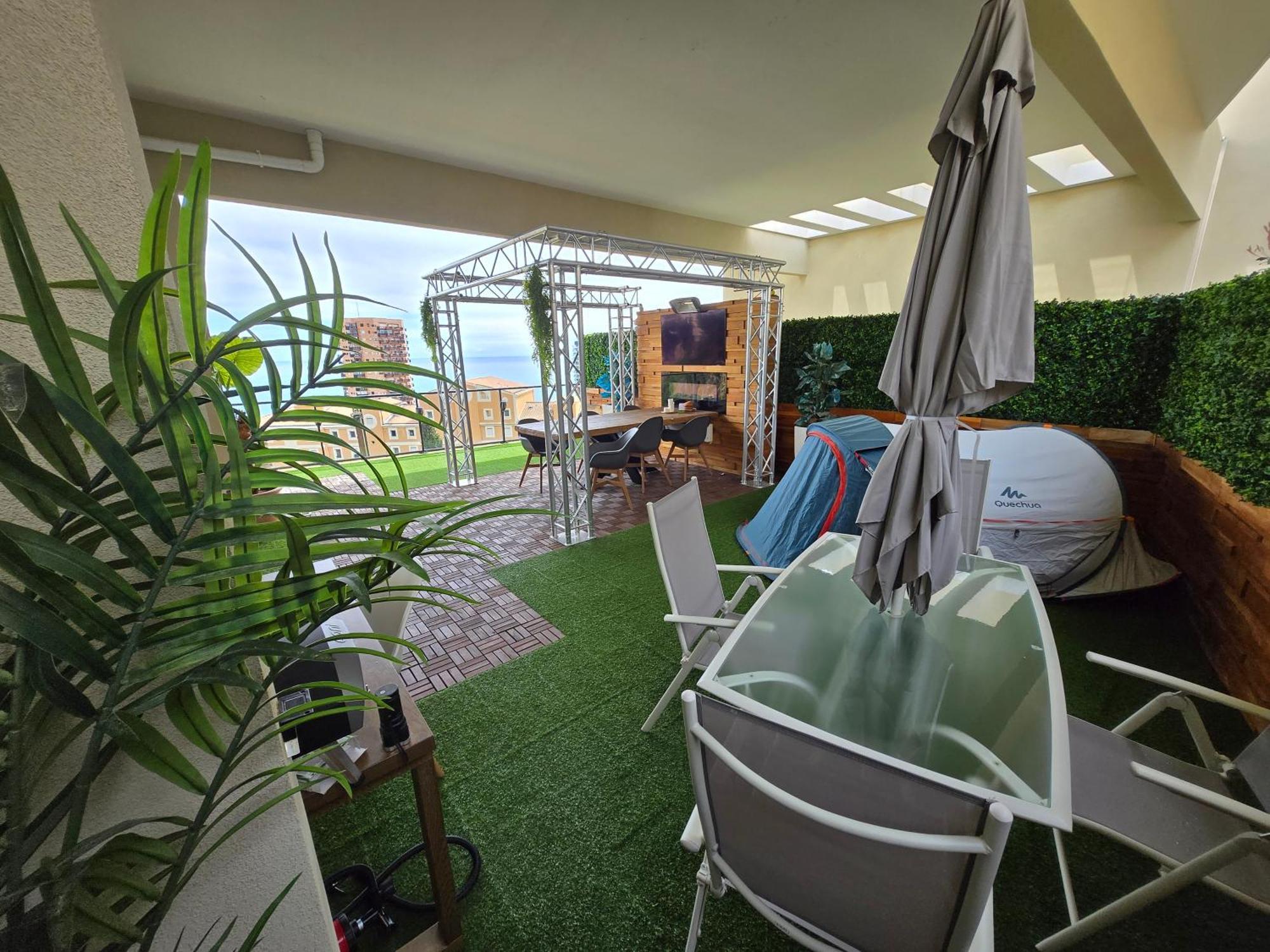 Ferienwohnung Monaco View, Pool, Garage, 100 M2 Terrace Beausoleil Exterior foto