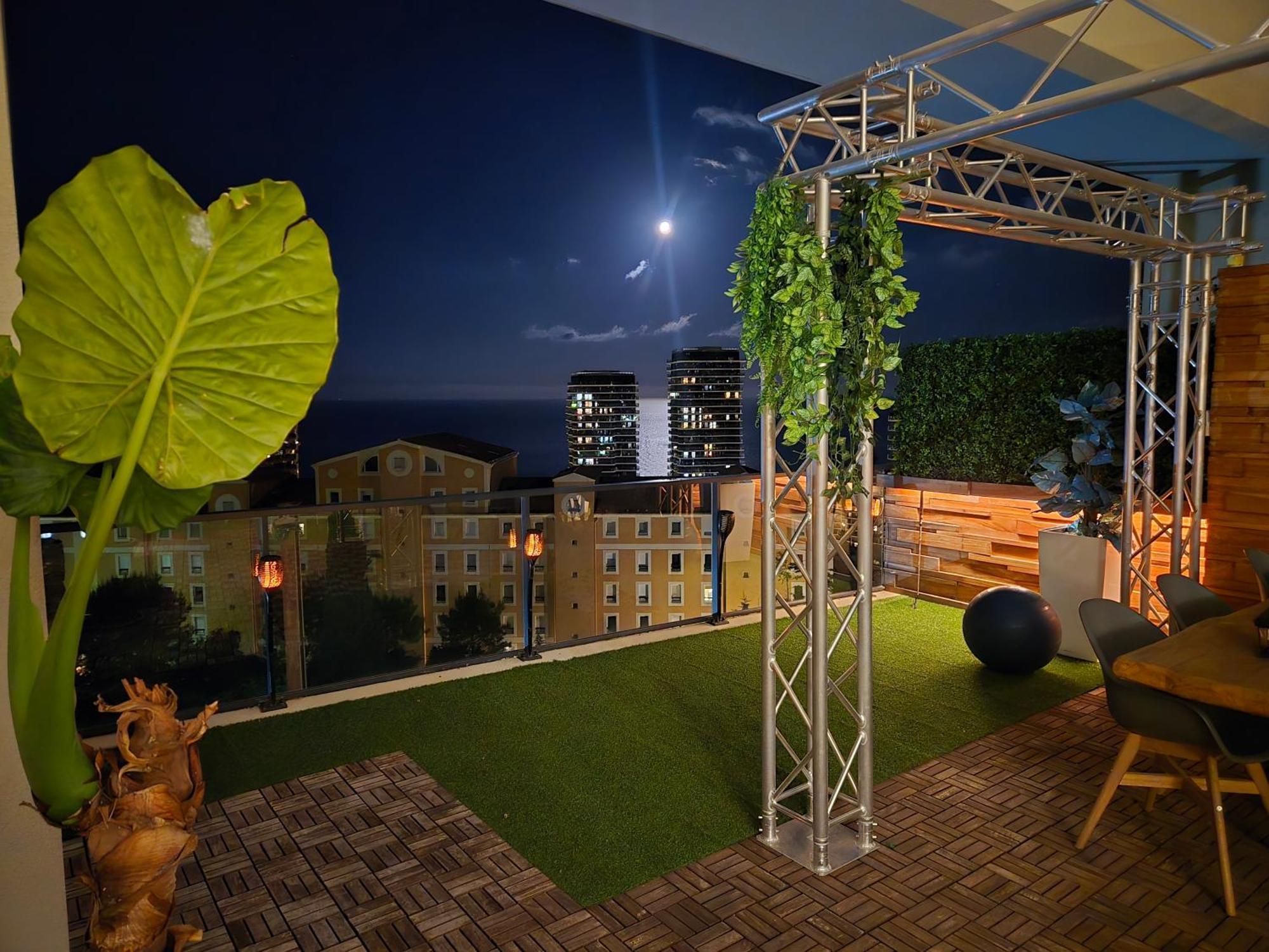 Ferienwohnung Monaco View, Pool, Garage, 100 M2 Terrace Beausoleil Exterior foto